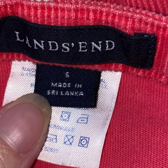 Lands’ End pink Sz 5 corduroy Skort - Picture 3 of 3